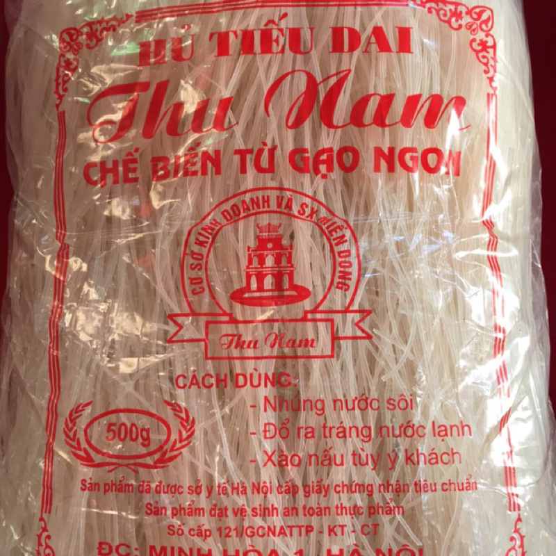 HỦ TIẾU KHÔ- BÚN KHÔ dai ngon hàng 500g