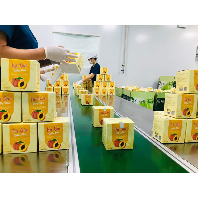 Trà đào detox plus