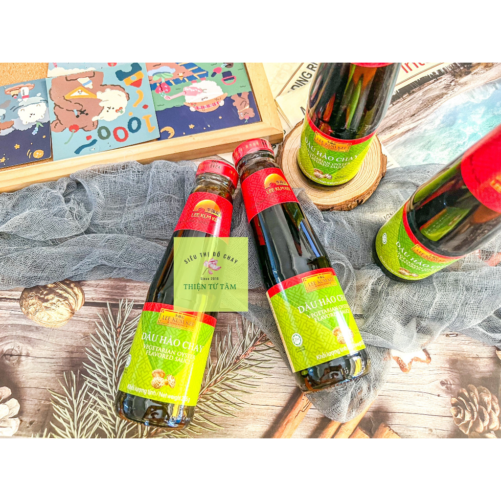 Dầu Hào Lee Kum Gia Vị Chay Cho Món Chay Thêm Đậm Vị