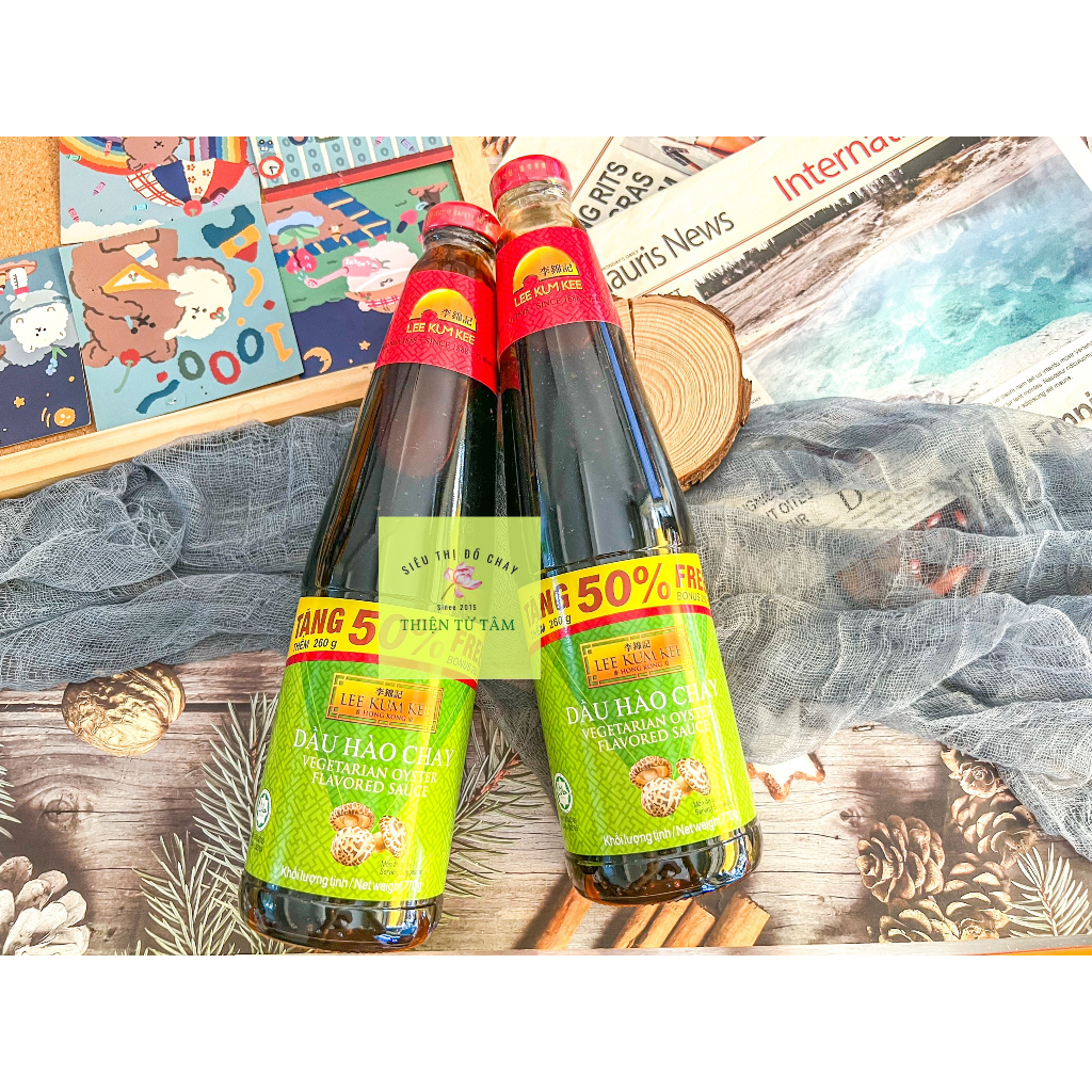 Dầu Hào Lee Kum Gia Vị Chay Cho Món Chay Thêm Đậm Vị
