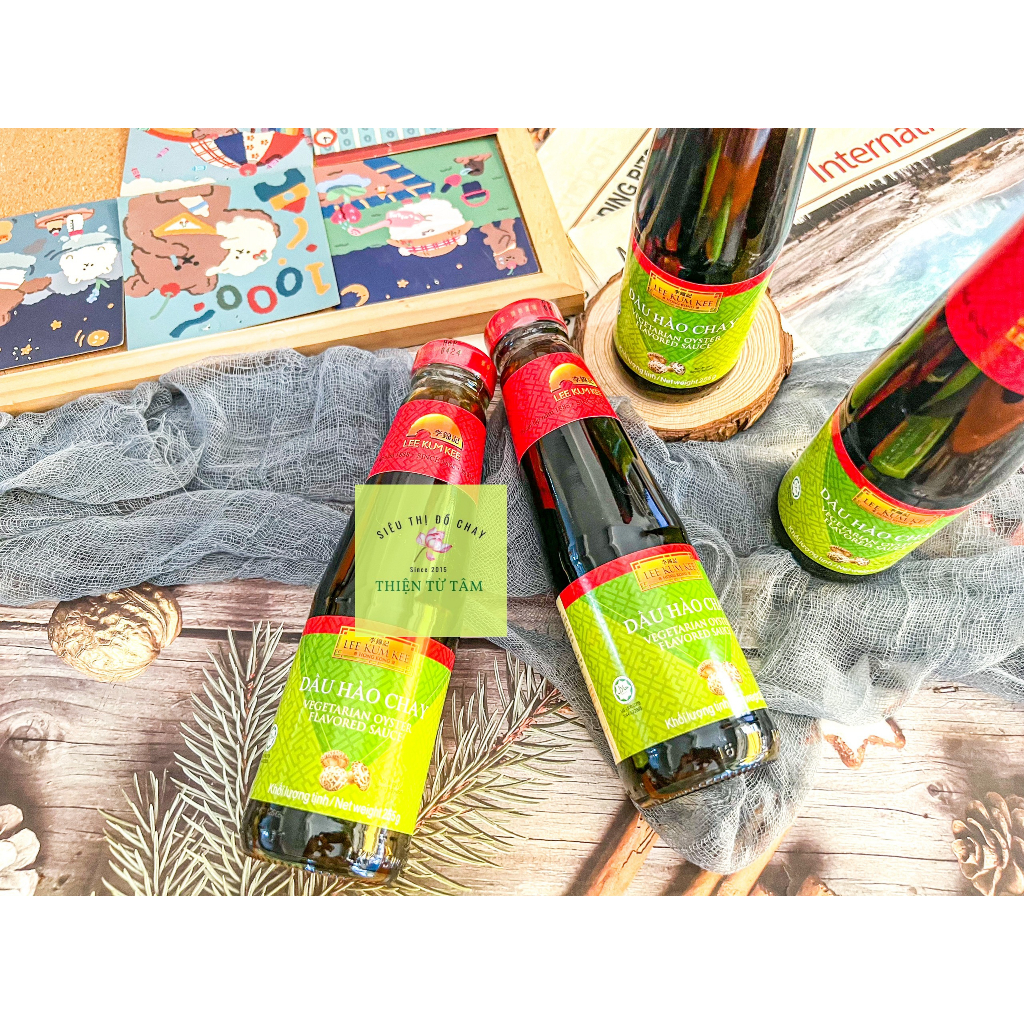 Dầu Hào Lee Kum Gia Vị Chay Cho Món Chay Thêm Đậm Vị