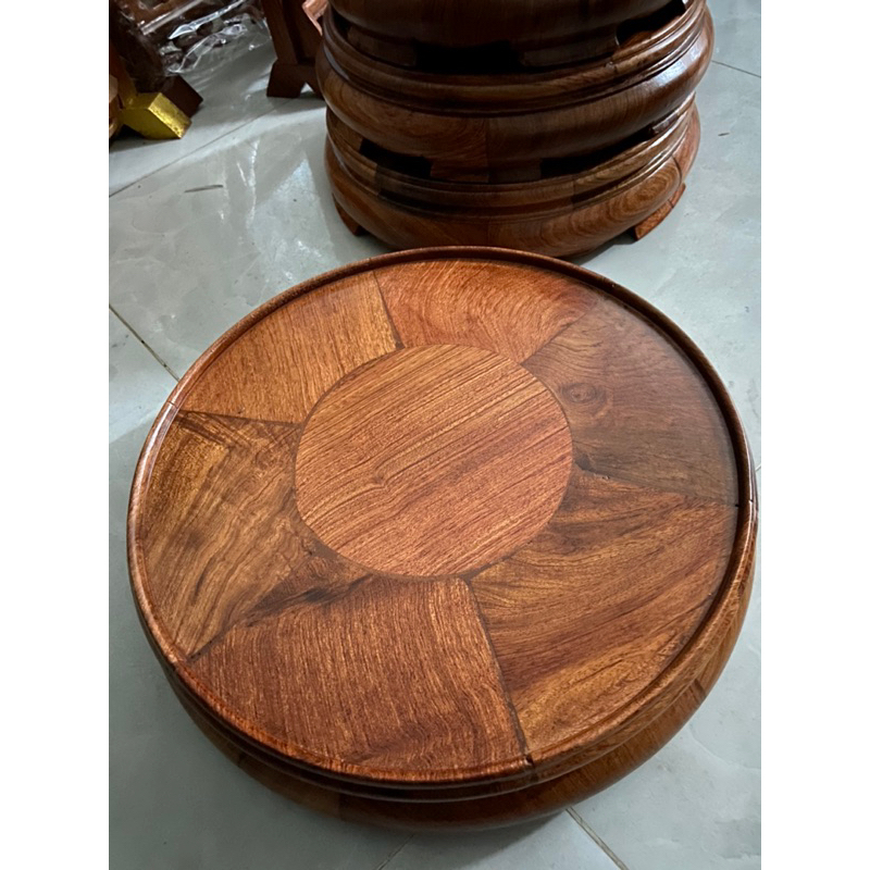 Kỷ tròn, đôn tròn, đế kê bát hương mặt 24 26 28 30 cao 6cm