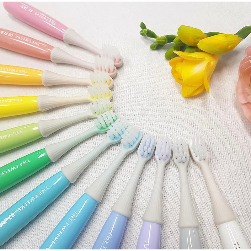 Bàn chải đánh răng cho bé THE TWELVE HÀN QUỐC bé từ 1 tuổi