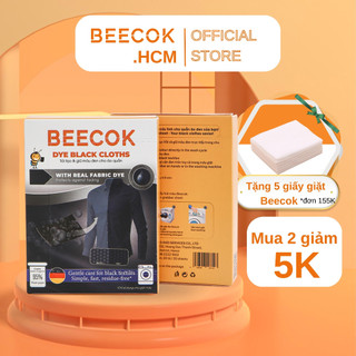 Giấy giặt nhuộm đen quần áo Beecok khôi phục quần áo bạc màu