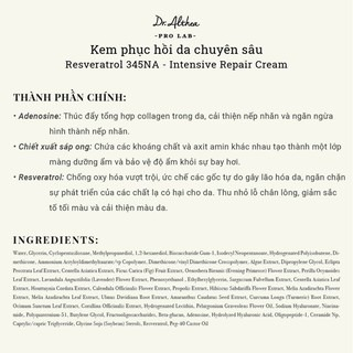 Kem phục hồi da chuyên sâu Dr.Althea Resveratrol 345NA - Intensive Repair Cream