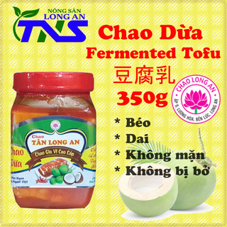 Chao dừa Tân Long An size trung 350g