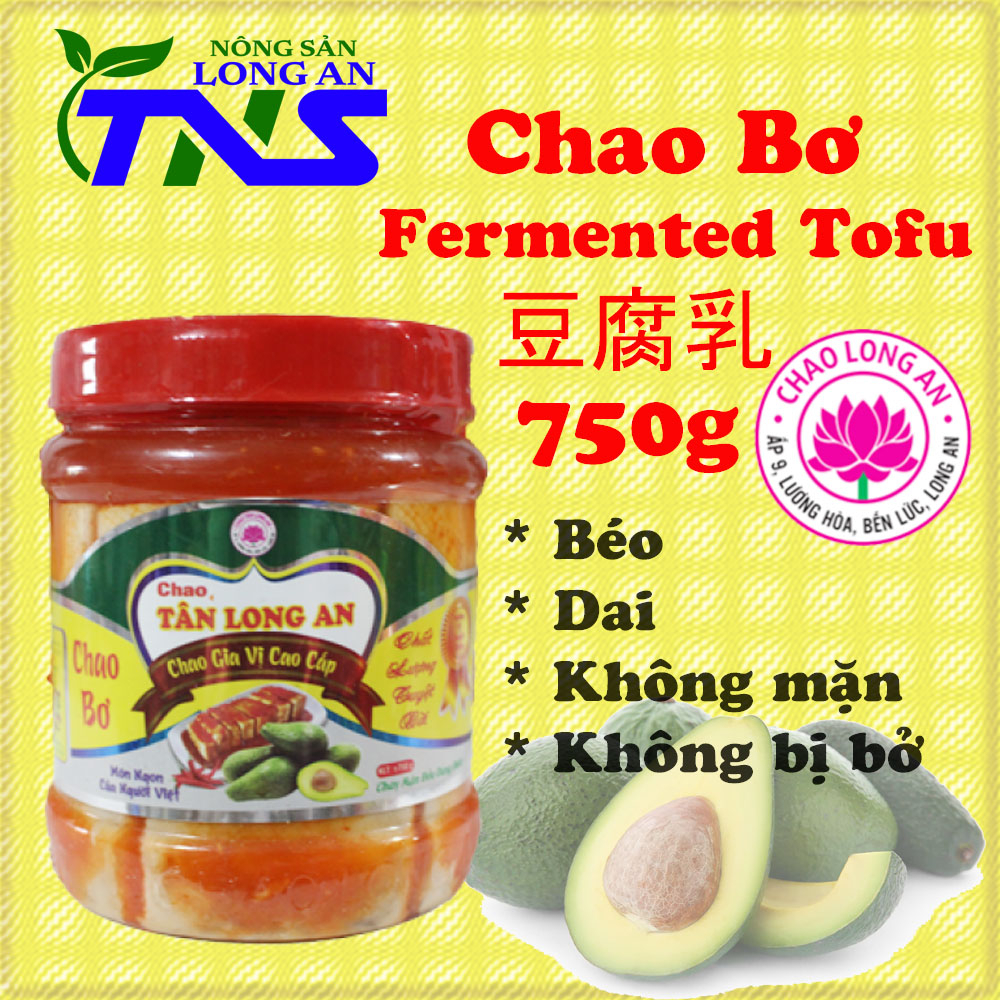 Chao Bơ Tân Long An size đại 750g
