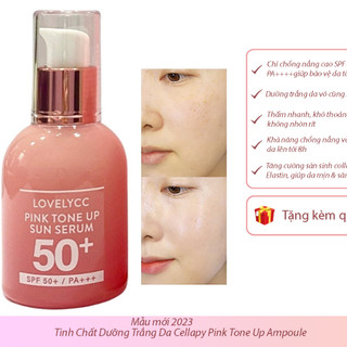 [Chính hãng 100%] Tinh chất Serum chống nắng, dưỡng trắng Cellapy Pink Tone Up Ampoule SPF35+ PA++++