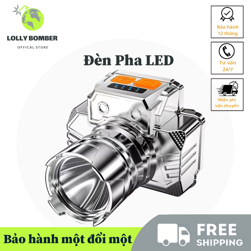 Đèn Pha led Ligghig Đèn,Đèn pin siêu sáng Đèn Pha Mạnh Mẽ Đèn Pin Đèn Pin Cắm Trại Đèn