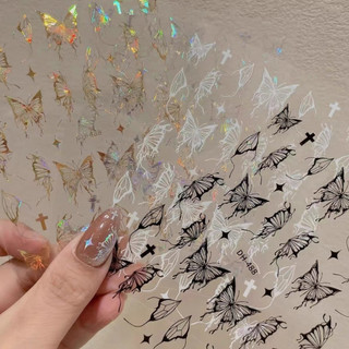 sticker bướm nail dán móng tay 3d