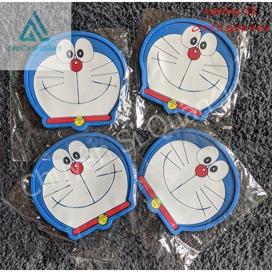 Miếng Lót Ly Hình Thú Bằng Silicon(Giao Hình Ngẫu Nhiên)