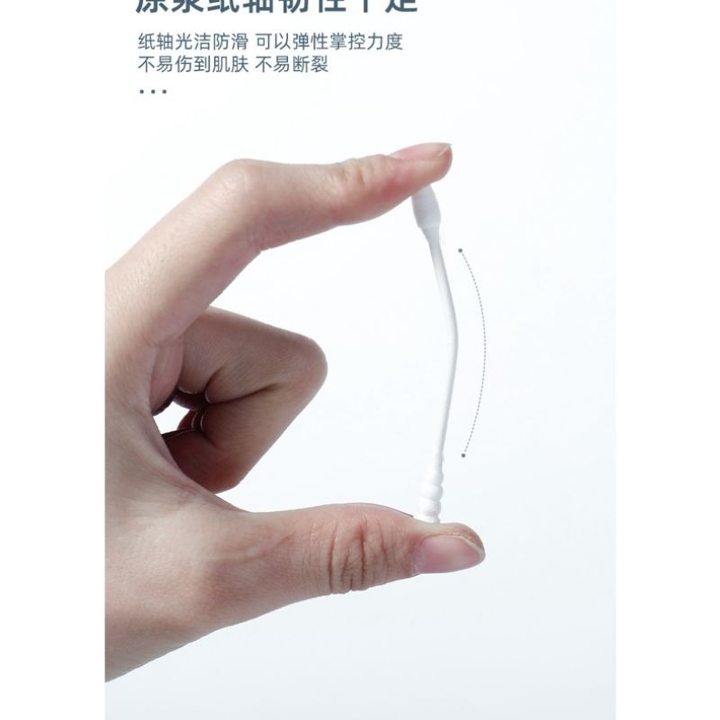 Tăm Bông Ngoáy Tai 2 Đầu 200c