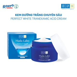 Kem dưỡng trắng Hada Labo Perfect White Tranexamic Acid Cream 50g