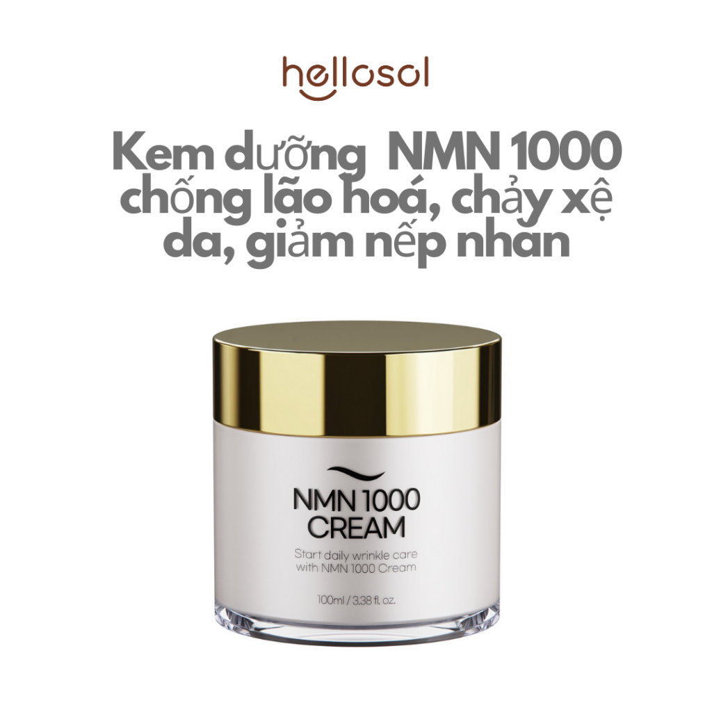 Kem dưỡng NMN 1000 chống lão hoá, chảy xệ da, giảm nếp nhăn
