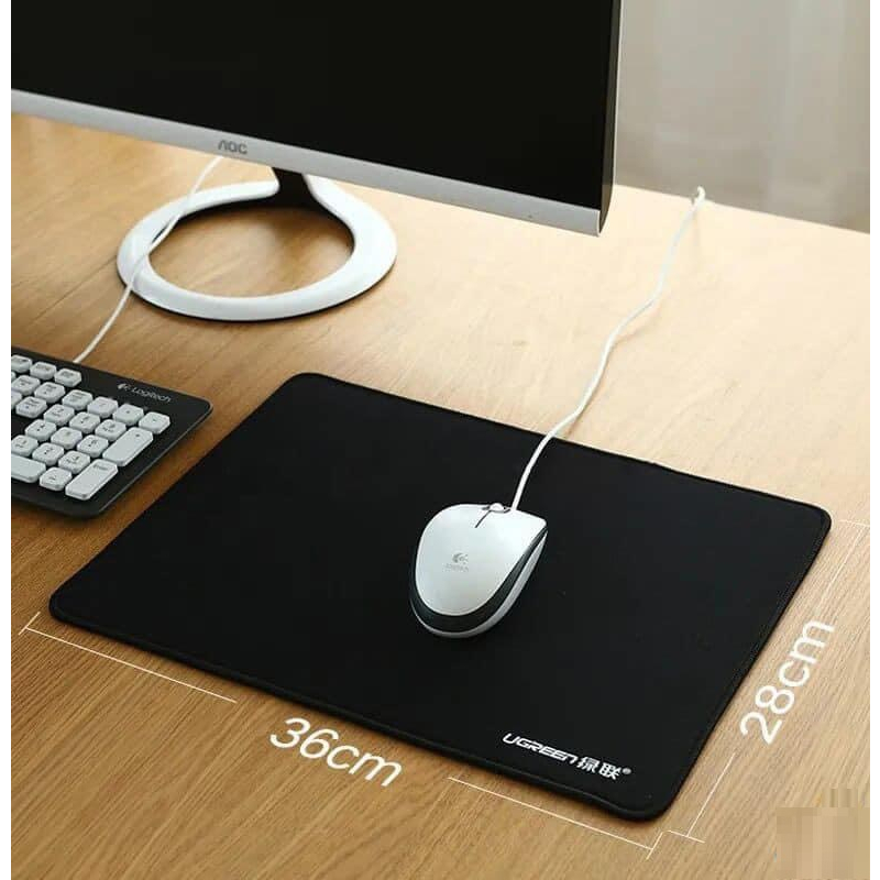 Miếng lót chuột Ugreen 40405 Size 36cm x 28cm x 0.4cm - Hàng Chính Hãng