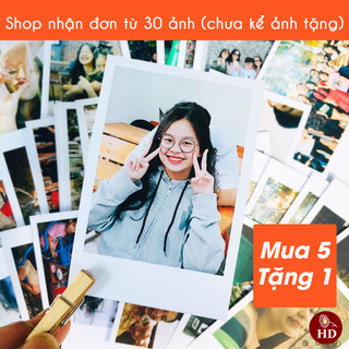 In ảnh từ điện thoại ép plastic chống nước - in ảnh theo yêu cầu chỉ 1k