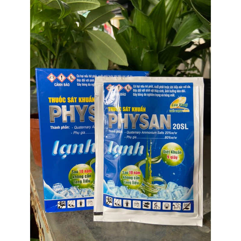 Thuốc sát khuẩn PhySan 20SL - Đặc trị nấm, thối nhũn trên phong lan (12ml)