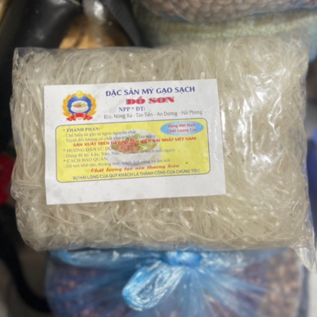 MÌ RỐI GẠO HẢI PHÒNG- bánh đa trắng Hải Phòng sợi dai
