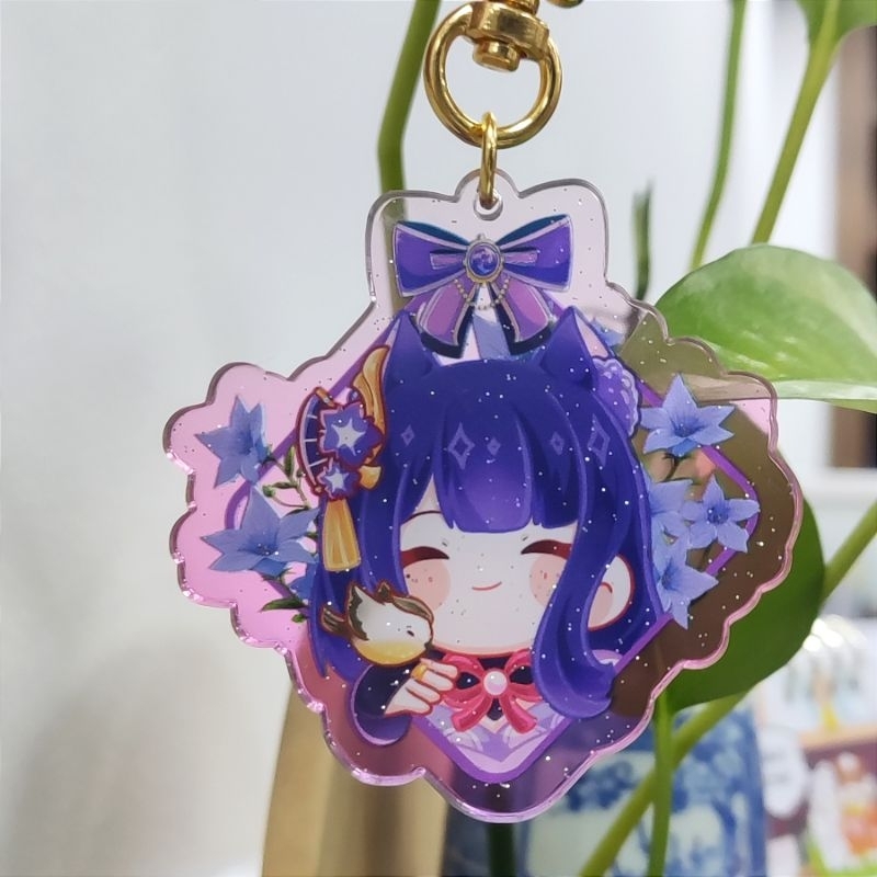 Móc khoá keychain Genshin Impact 4 mẫu