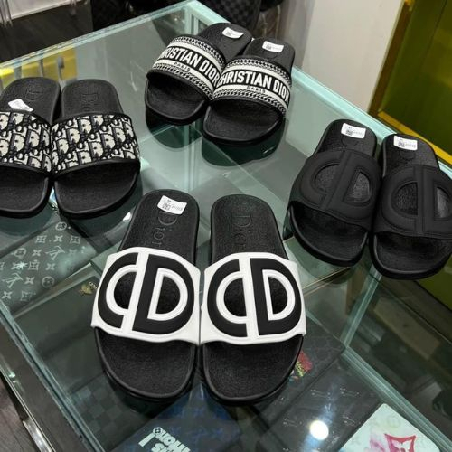 Dép quai ngang Lê Nam D.I.O.R CD Hàng Mới Nhất - Dép Quai Ngang Nam CD hot trend
