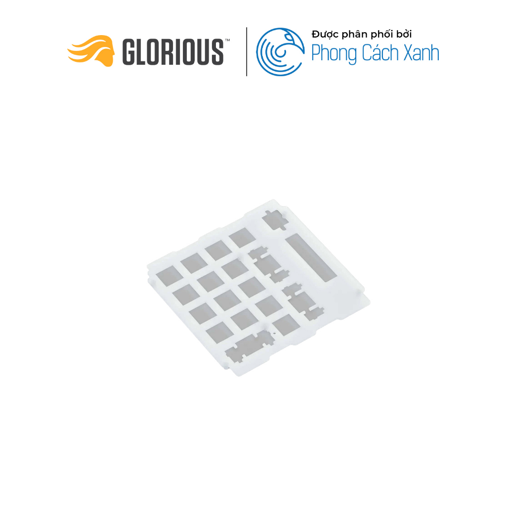 Plate cho bàn phím số Glorious GMMK Numpad - Hàng Chính Hãng