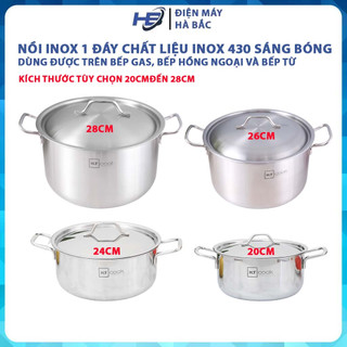 Nồi inox đáy từ ht cook 20cm,24cm,26cm,28cm