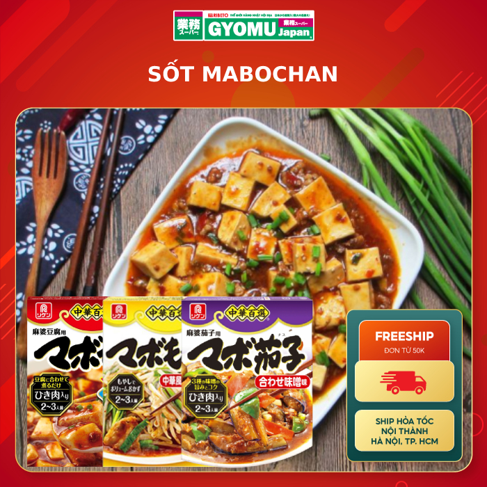 Sốt mabochan làm đậu hũ tứ xuyên Nhật Bản