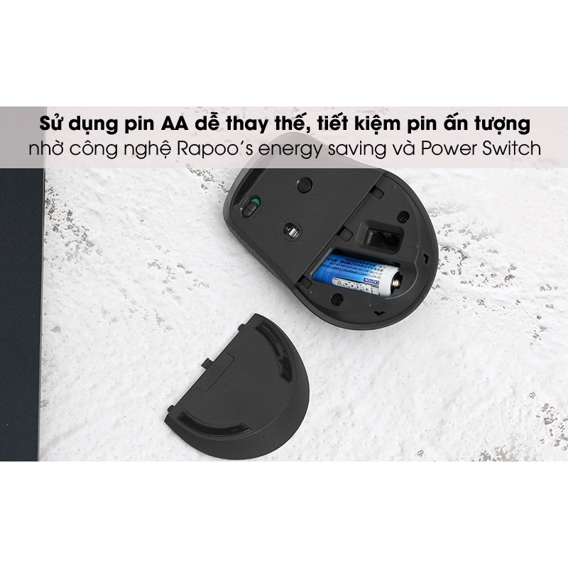 Chuột không dây Silent Rapoo M300
