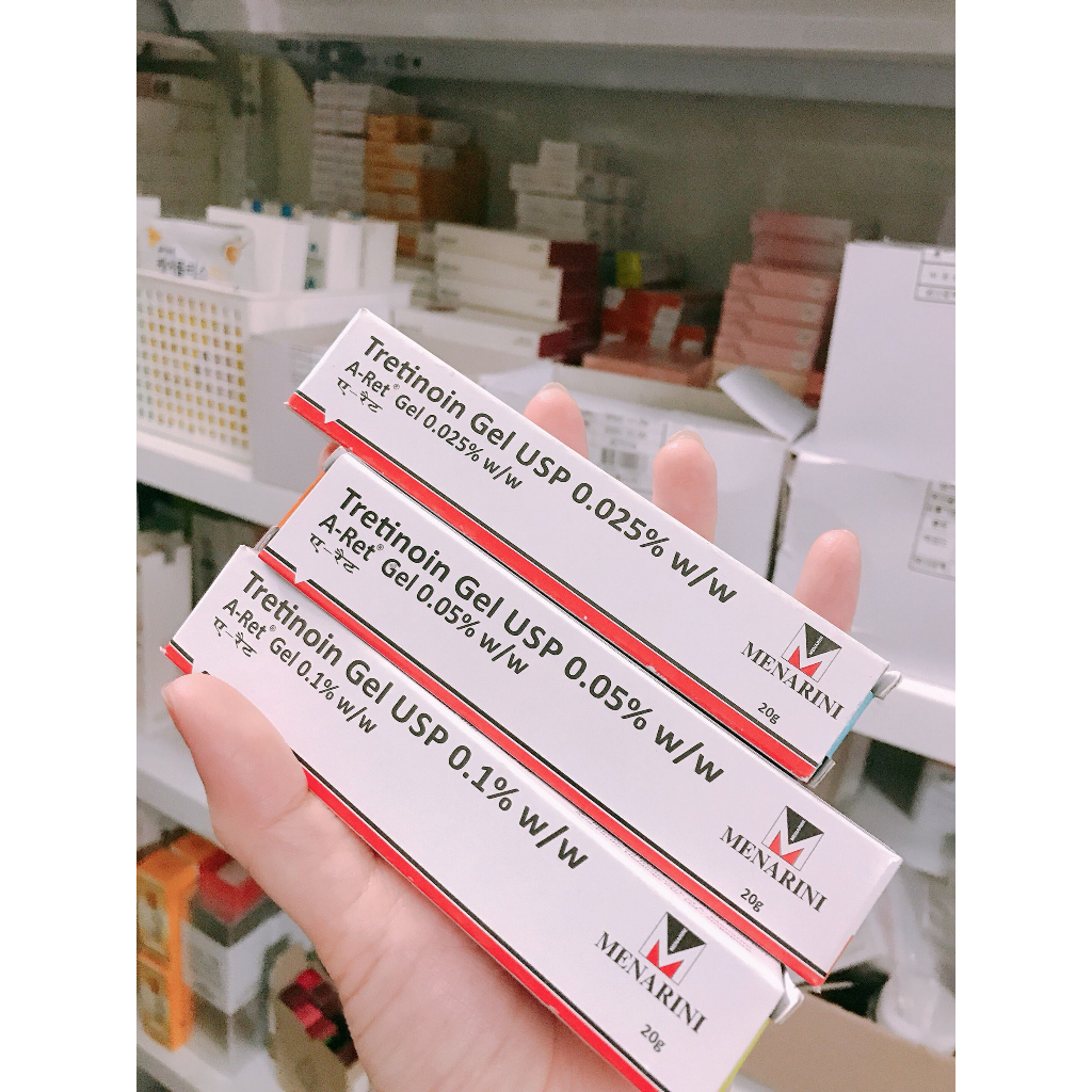 Retinol Kem giúp da căng bóng và giảm mụn