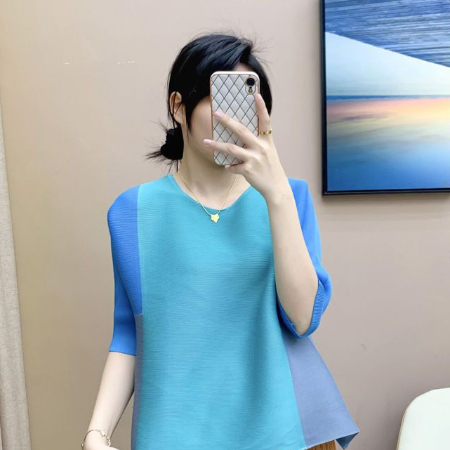 Áo thun nhúng không nhăn, Áo tay ngắn cao cấp, freesize co giãn nhiều