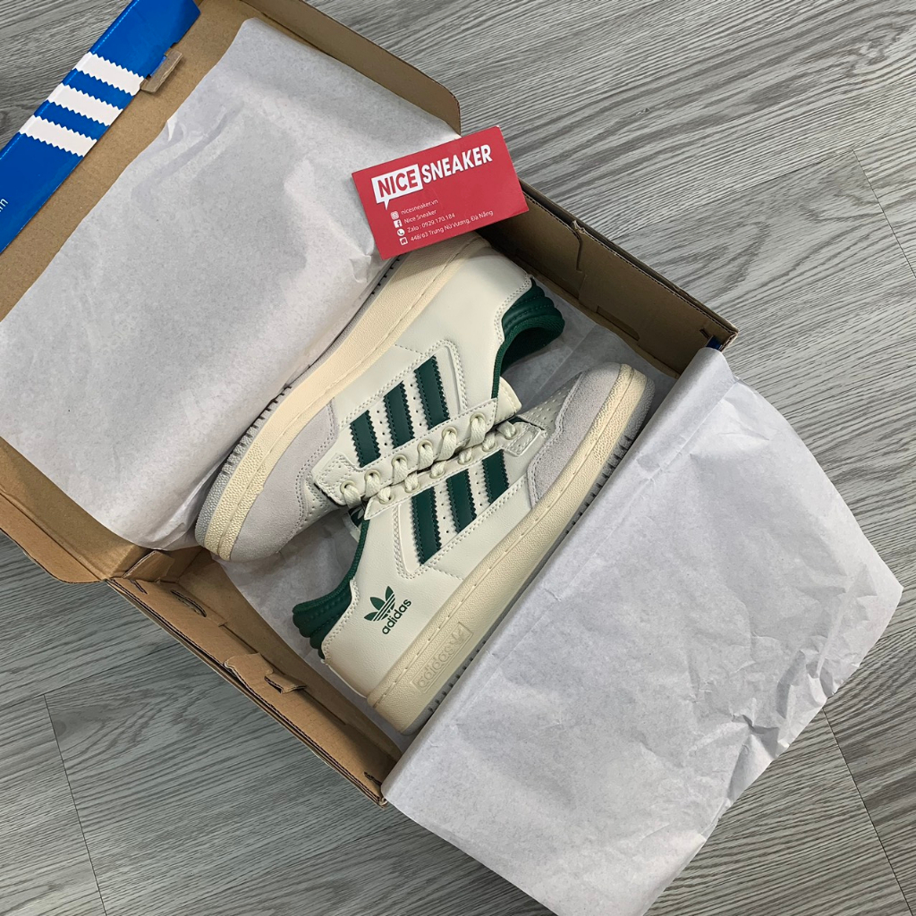 Giày Adidas Forum Centennial Low 85 Green , Das forum sọc xanh lá mới nhất 2023 - NICE SNEAKER | Chất lượng siêu cấp.