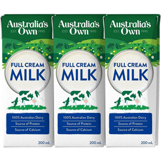 {Siêu Sale} 1 Thùng sữa Australia’s Own Full Cream 200ml - 24 hộp - dinh dưỡng thơm ngon cho bé yêu.
