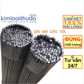 Que hàn lưỡi cưa, hàn lưỡi cưa vòng, hàn thép các loại