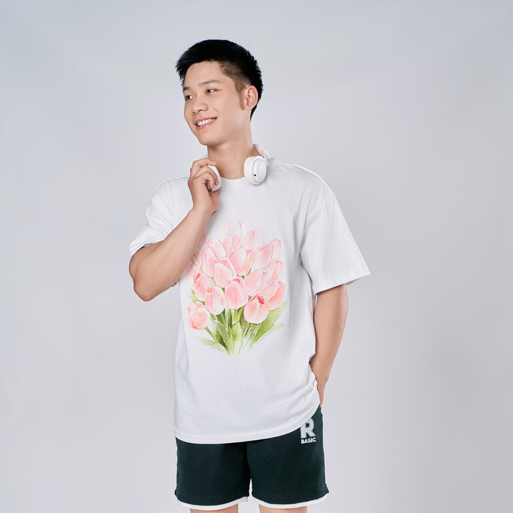 Áo thun oversize ROUGH Renaissance Art chất cotton 230gsm dày dặn