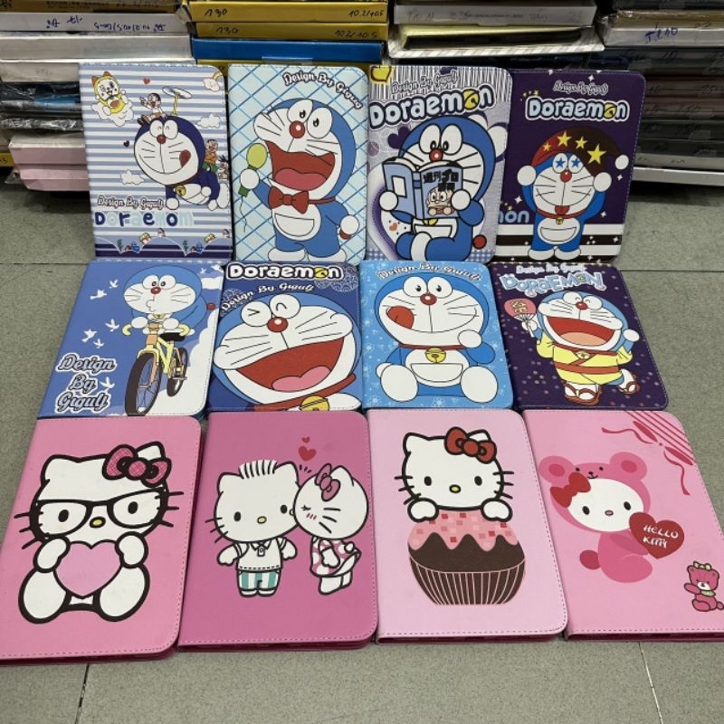 Bao da iPad mini 6 dẻo kitty doremon siêu dễ thương
