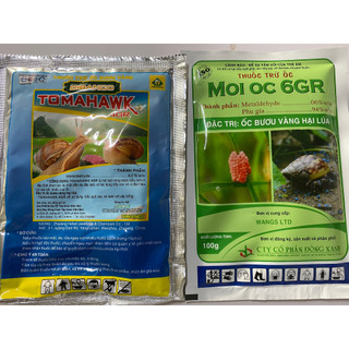 Thuốc diệt ốc moi oc diệt ốc sên cho rau, cây trồng gói 100g