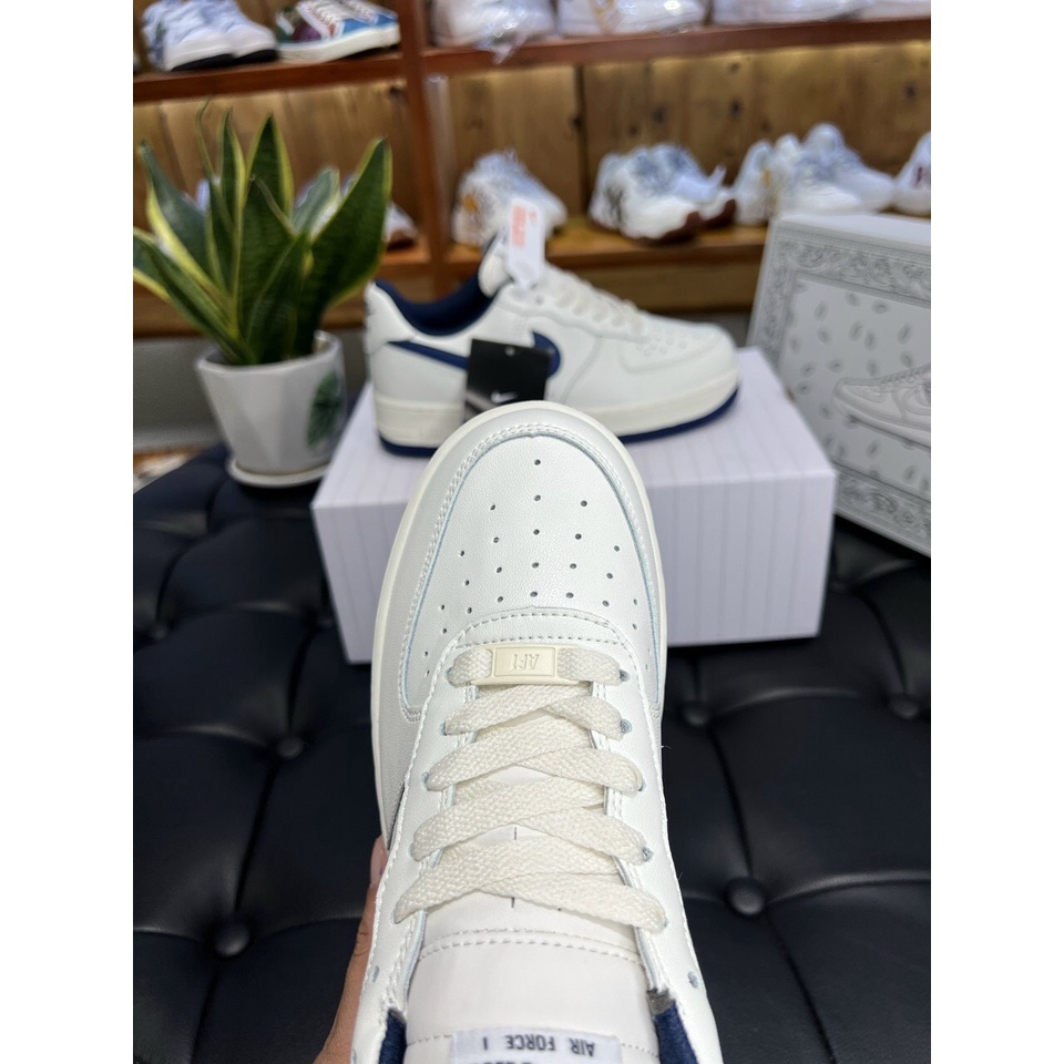 Giày thể thao sneaker af1 vệt xanh than navy , giày af1 nam nữ bản mới hot nhất 2023