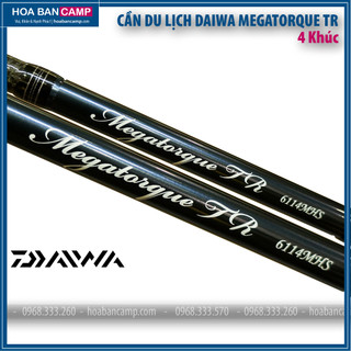 Cần lure daiwa megatorque tr 2023 | 4 khúc
