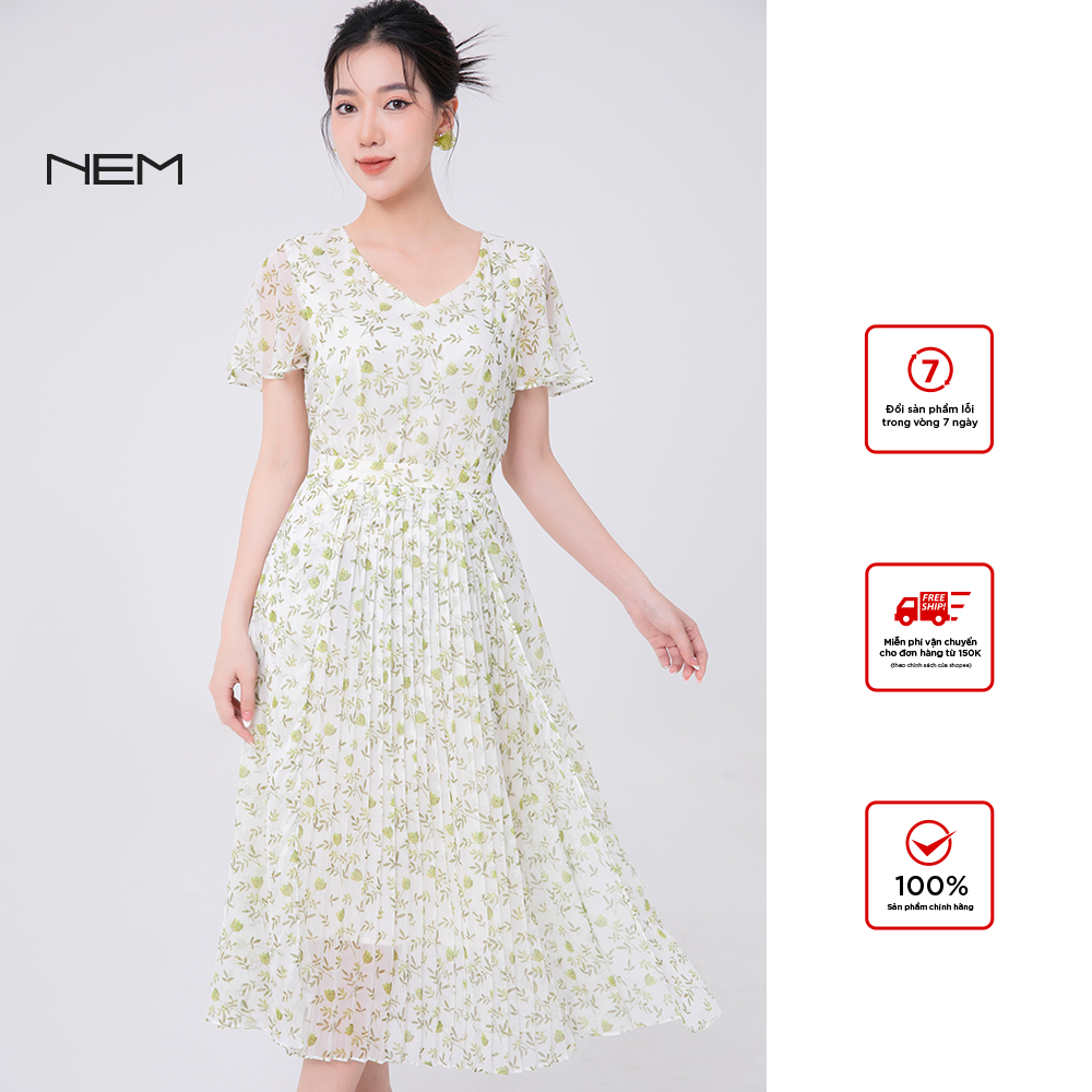 Đầm nữ thiết kế cao cấp NEM Fashion 43132 giá tốt