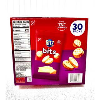 Thùng bánh Ritz nhân phô mai Mỹ(30 gói)