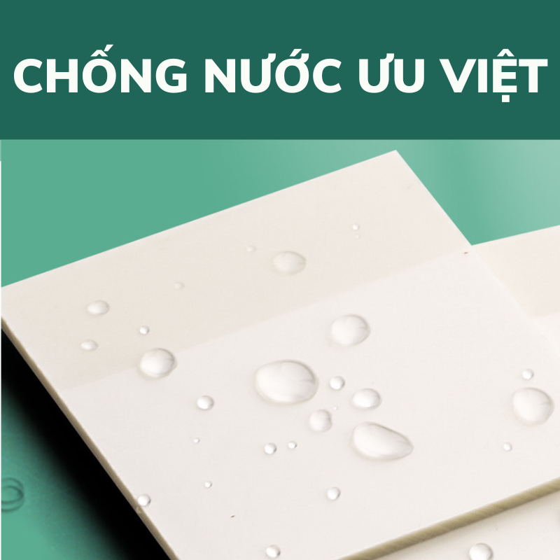 Giấy note trong suốt loại to - Set 50 tờ cao cấp - giấy note ghi chú cao cấp chống nước - MIYABI STORE