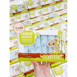 Set 6 khăn sữa 100% sợi tre 3 lớp mipbi