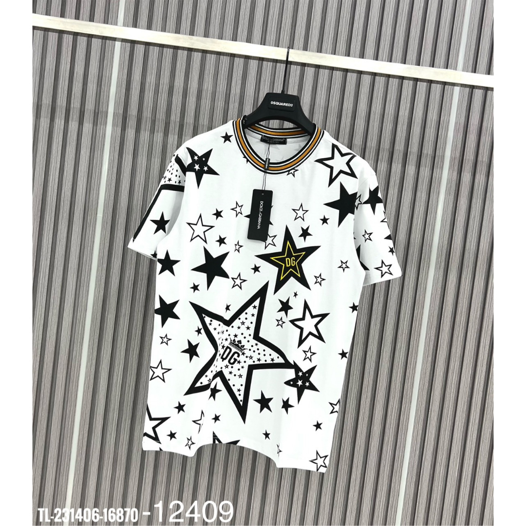 Áo Thun Cotton Nam Họa Tiết Ngôi Sao Thiết Kế Trẻ Trung Mới Nhất 2023