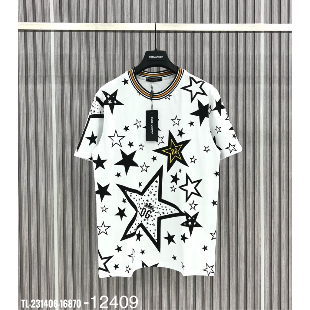 Áo Thun Cotton Nam Họa Tiết Ngôi Sao Thiết Kế Trẻ Trung Mới Nhất 2023