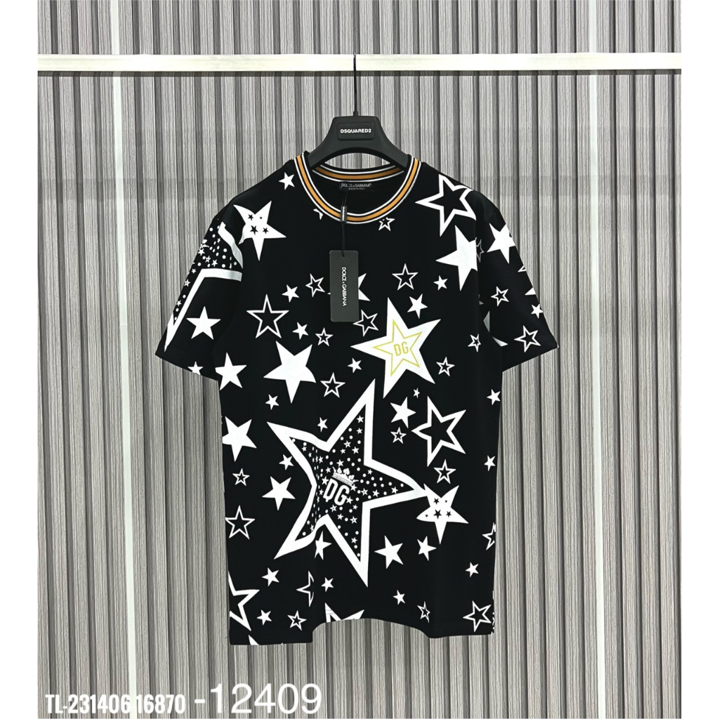 Áo Thun Cotton Nam Họa Tiết Ngôi Sao Thiết Kế Trẻ Trung Mới Nhất 2023