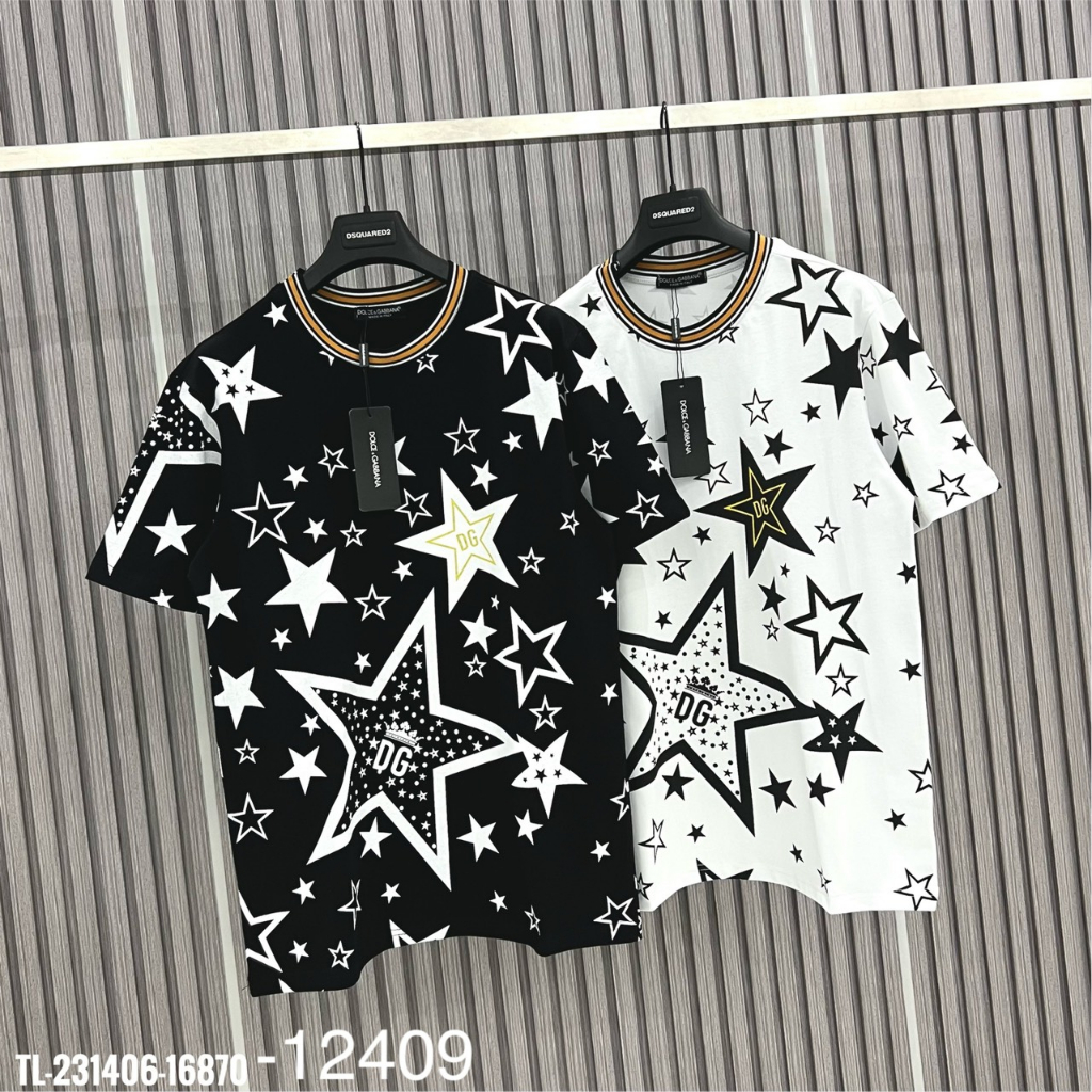 Áo Thun Cotton Nam Họa Tiết Ngôi Sao Thiết Kế Trẻ Trung Mới Nhất 2023