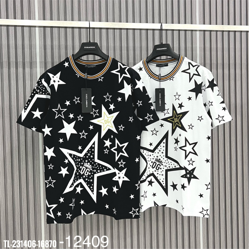 Áo Thun Cotton Nam Họa Tiết Ngôi Sao Thiết Kế Trẻ Trung Mới Nhất 2023