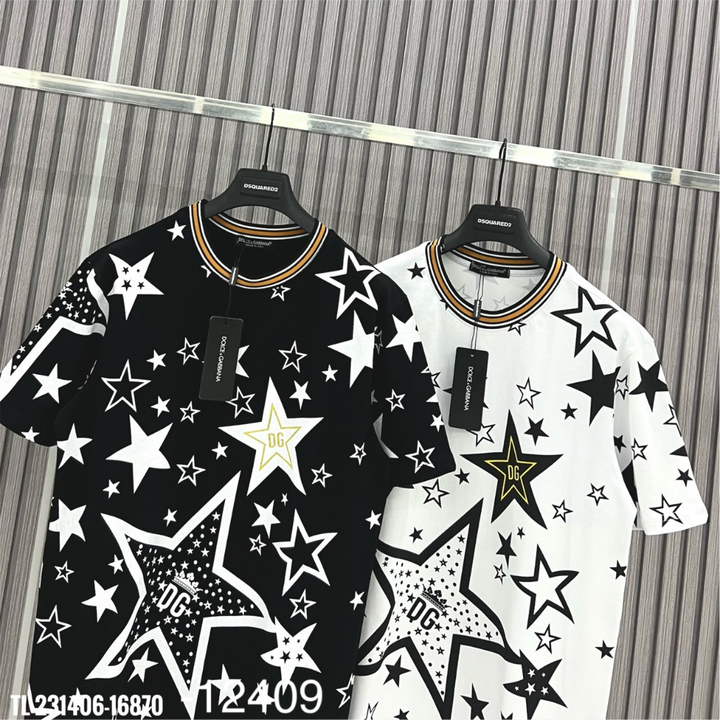 Áo Thun Cotton Nam Họa Tiết Ngôi Sao Thiết Kế Trẻ Trung Mới Nhất 2023