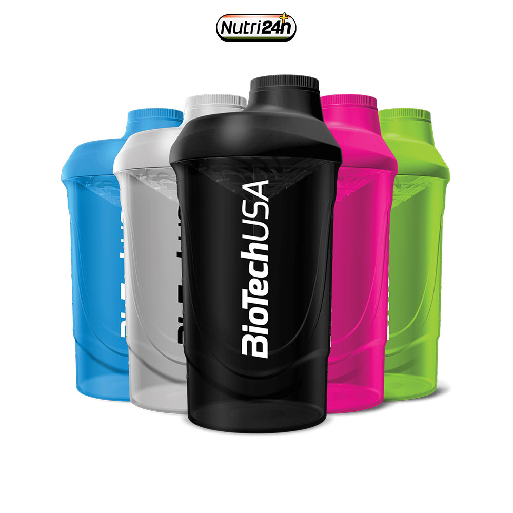 [GIÁ TỐT NHẨT] BIOTECH SHAKER 600ML - MIXED | Bình nước tập gym, dùng để mix các loại thực phẩm dinh dưỡng thể thao