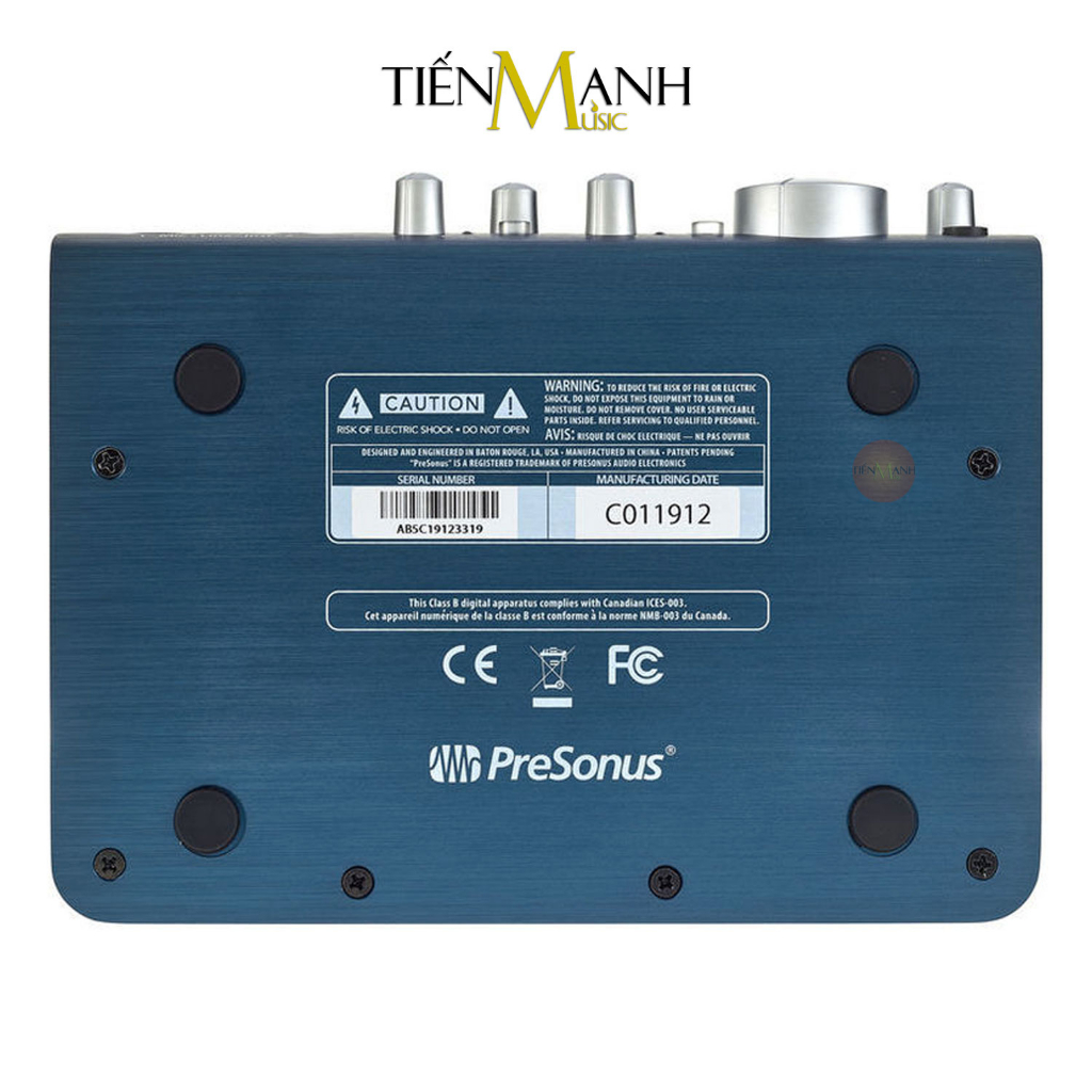 Soundcard Presonus AudioBox iTwo - Sound Card Bộ Thu Âm Thanh và Livestream Audio Interface Audio Box iTwo